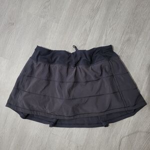 Lululemon Pace Rival Black Skirt Size 8 Regular